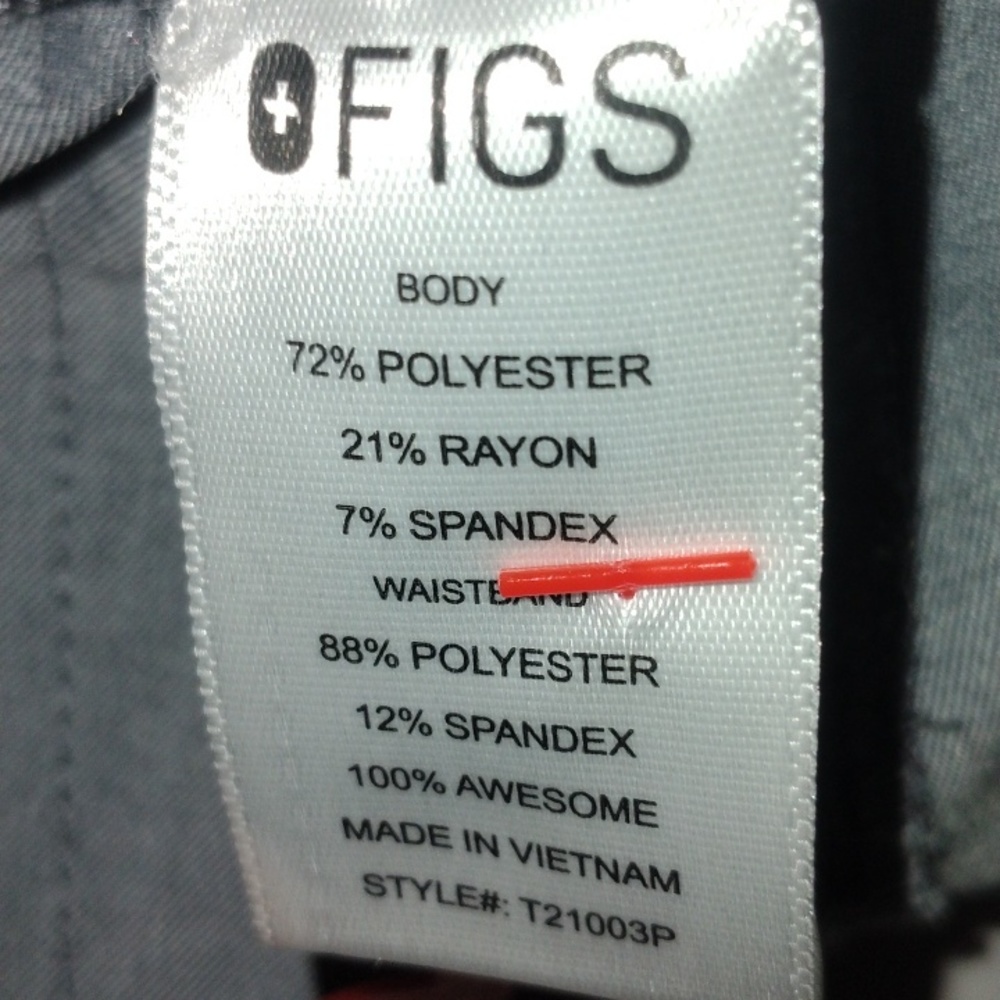 Figs grey scrub pant tech collection - Picture 5 of 7